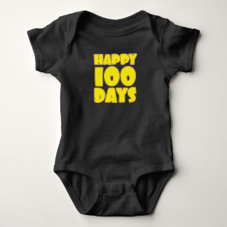 Happy 100 Days - Baby's 100 Days Celebration Baby Bodysuit