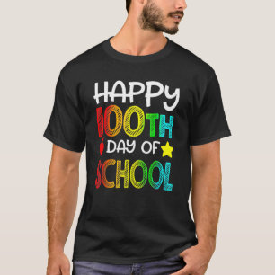 Happy 100 Days Of School 100th Day Student Kids Te T-Shirt