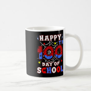 Happy 100 Days Of School 100th Days Flower Teacher Coffee Mug
