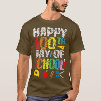 Happy 100 Days Of School 4 T-Shirt