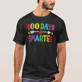 Happy 100 days of school boys girls kindergarten t T-Shirt