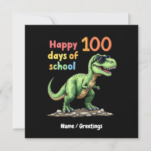 Happy 100 Days of School Celebration Smarter Invitation