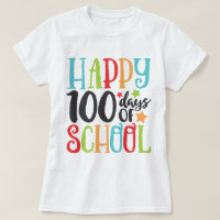 Happy 100 Days of School Cute Colourful