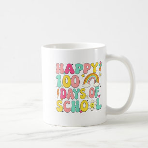 Happy 100 Days Of School Girls Rainbow 100th Day O Coffee Mug
