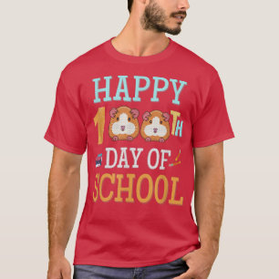 Happy 100 Days of School Guinea Pig Perfect Gifts T-Shirt