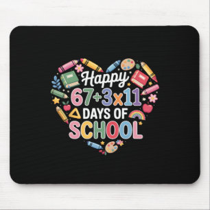 Happy 100 Days Of School Math Equation 100th Day T Mouse Mat