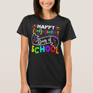 Happy 100 Days Of School Math Formula 100th Day Te T-Shirt