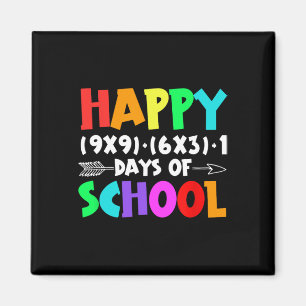 Happy 100 Days Of School Math Formula Teachers Stu Magnet