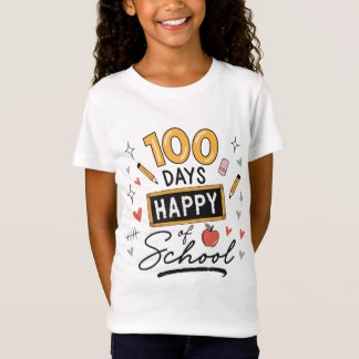 Happy 100 Days of School Teacher Kindergarten T-Shirt