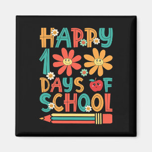 Happy 100 Days Of School Teacher Student 100th Day Magnet