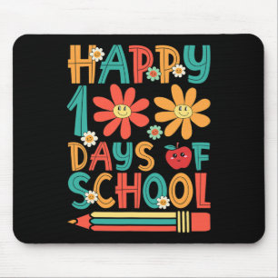 Happy 100 Days Of School Teacher Student 100th Day Mouse Mat