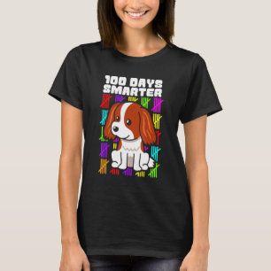Happy 100 Days Smarter Dog Shirt, Golden Retriever T-Shirt