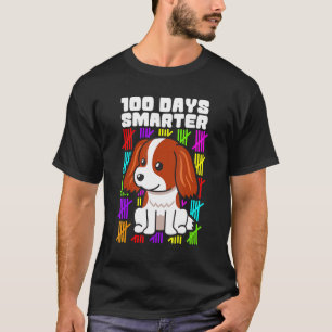 Happy 100 Days Smarter Dog Shirt, Golden Retriever T-Shirt