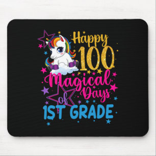 Happy 100 Magical Days Of 1st Grade  Mouse Mat
