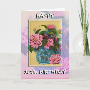 Happy 100th Birthday Greeting Card