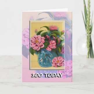 Happy 100th Birthday Greeting Card