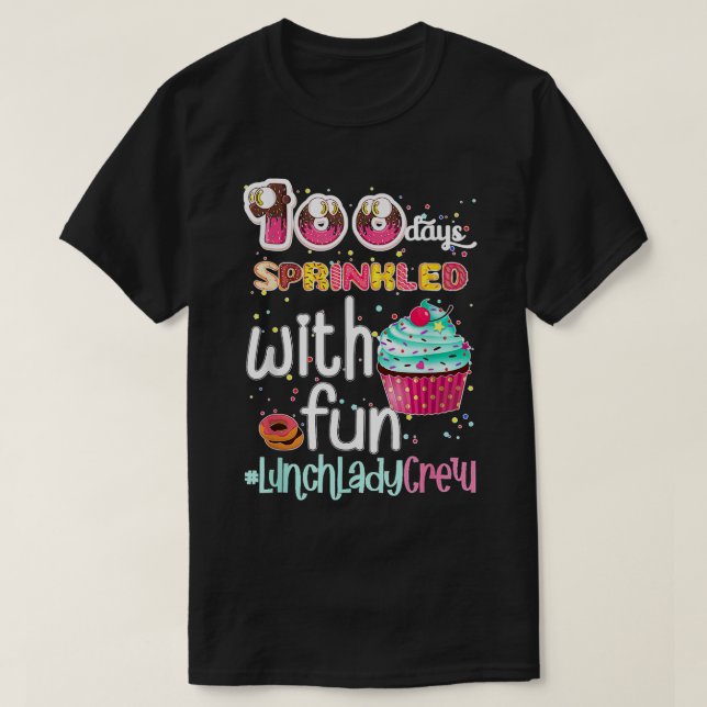 Happy 100th Day At School 100 Days Brighter 2022 L T-Shirt (Design Front)