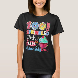 Happy 100th Day At School 100 Days Brighter 2023 L T-Shirt
