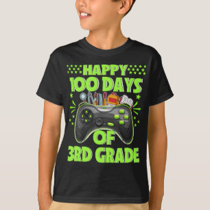 Happy 100th Day of 3rd Grade Teacher Student T-Shirt