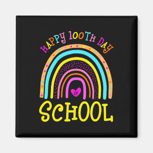 Happy 100th Day Of School 100 Days Brighter Girls Magnet
