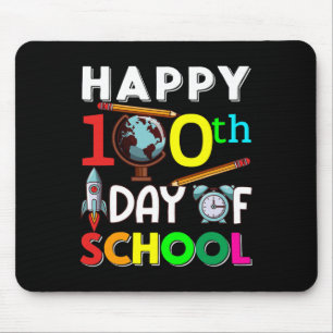 Happy 100th Day Of School 100 Days Of School Teach Mouse Mat