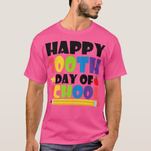 Happy 100th Day Of School Cute Kids T-Shirt