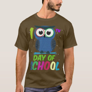 Happy 100th Day Of School Cute Owl T-Shirt