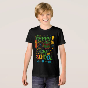 Happy 100th Day of School – Fun & Colorful  Tri-Blend Shirt