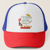 Happy 100th day of school retro style   