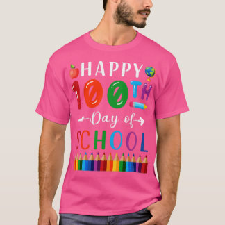 Happy 100th Day Of School Student Gift T-Shirt