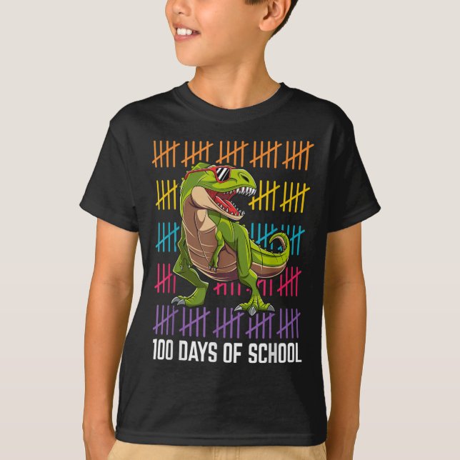 Happy 100th Day of School T-Shirt (Front)