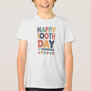 Happy 100th Day of School Teacher Life Shirt 