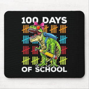 Happy 100th Day Of School Teachers 100 Days 3 Mouse Mat