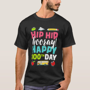 Happy 100Th Day Of School Teachers 100 Days T-Shirt