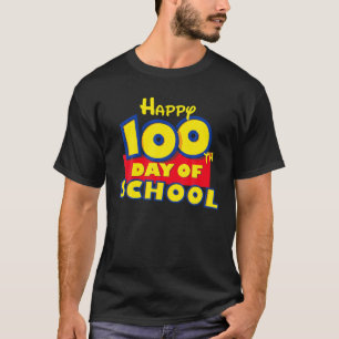 Happy 100Th Day Of School Toy Cartoon For Teacher T-Shirt
