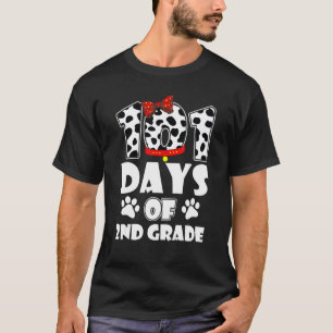 Happy 101 Days School 2nd Grade Dog 100 Days Smart T-Shirt