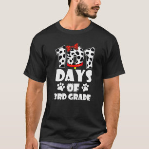 Happy 101 Days School 3rd Grade Dog 100 Days Smart T-Shirt