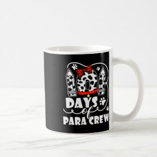 Happy 101 Days School Para Crew Dog 100 Days Smart Coffee Mug