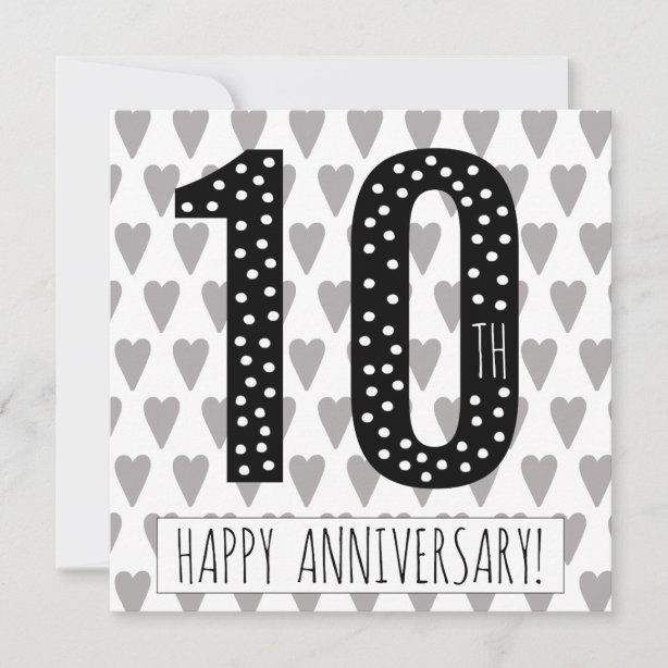 10th Anniversary Cards | Zazzle.co.uk