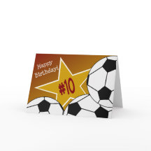 Happy 10th Birthday, Soccer Star!