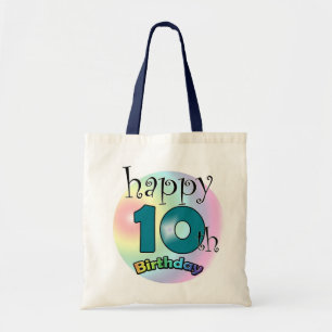 Happy 10th Birthday Tote Bag