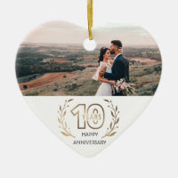 Happy 10th Year Anniversary Gift for Couple