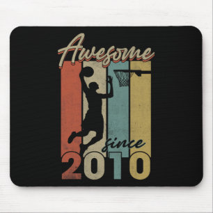 Happy 12th Birthday Basketball 12 Yr Old Awesome S Mouse Mat