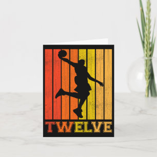 Happy 12th Birthday Decorations For Boys Bysketbyl Card