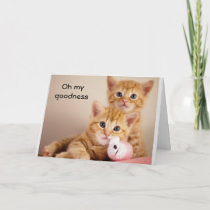 HAPPY **12th BIRTHDAY** SAYS SWEET KITTIES Card