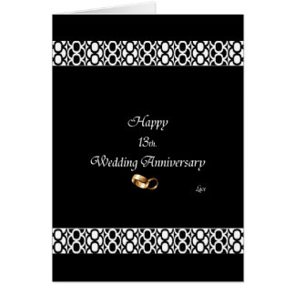 13th Wedding  Anniversary  Gifts T Shirts Art Posters 