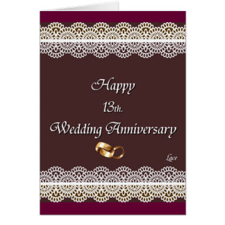  13th  Wedding  Anniversary  Gifts  T Shirts Art Posters 