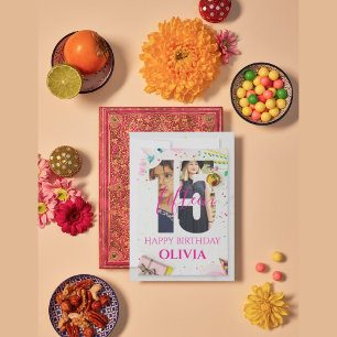 happy 15th Birthday Personalized card