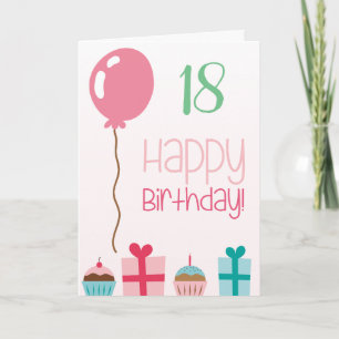 Happy 18th Birthday Card