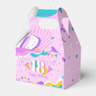 Happy 18th Birthday. Favour Box
